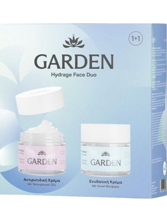 Garden Hydrage Face Duo Σετ Περιποίησης για Αντιγήρανση & Ενυδάτωση 2τμχ
