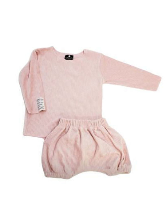 Set pentru copii cu șorturi Vară 2buc Pink