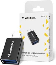 Wozinsky USB-C Мъжки към USB-A Женски