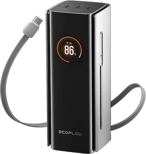 EcoFlow RAPID Pro Power Bank 20000mAh 230W cu 3 Porturi USB-C
