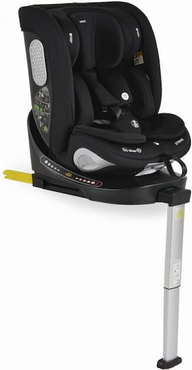 Moni Strike Καθισματάκι Αυτοκινήτου i-Size με Isofix Deep Black 0-36 kg