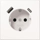 Jung Schuko Power Socket White 1pcs