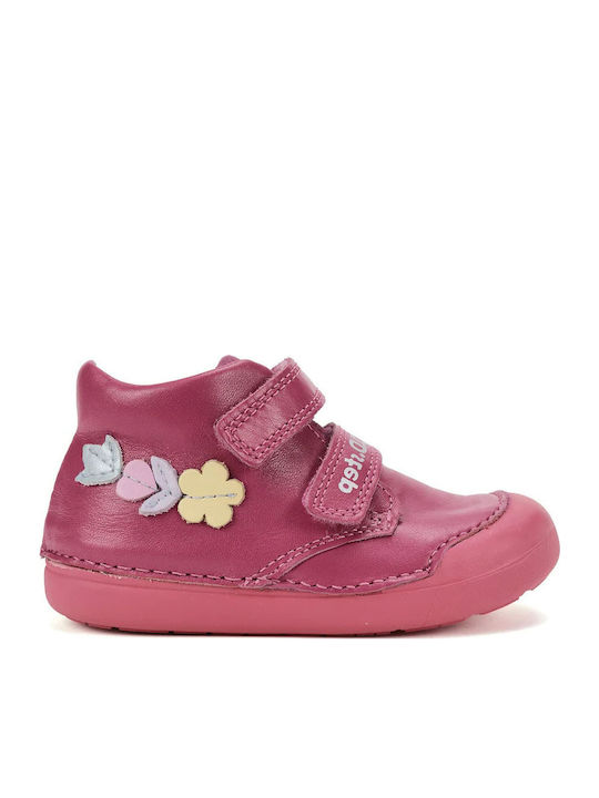 D.D Step Stiefeletten Fuchsie