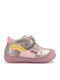 Kinderstiefeletten mit Lichtern Gold