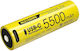 NiteCore Επαναφορτιζόμενη Μπαταρία 21700 5500mAh