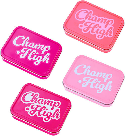 Champ High Pinky Πλαστικό Κουτί Αποθήκευσης με Καπάκι Champ High Pinky Πλαστικό Κουτί Αποθήκευσης με Καπάκι