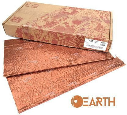 Drartex Earth Iridium Medium 2.0 Mm Anti-Vibration Sheets 50×75 Cm 3.75 Sqm 10 Pieces