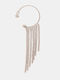 Κρεμαστό Ear Cuff Δεξί Ασημί Ασημί