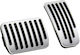 Car Pedal Set Non Slip for Tesla Aluminum Black 3pcs