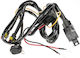 Wiring Harness Bars Led Spotlights 12v Relay Switch On Off Ip65 Htt7101-12v