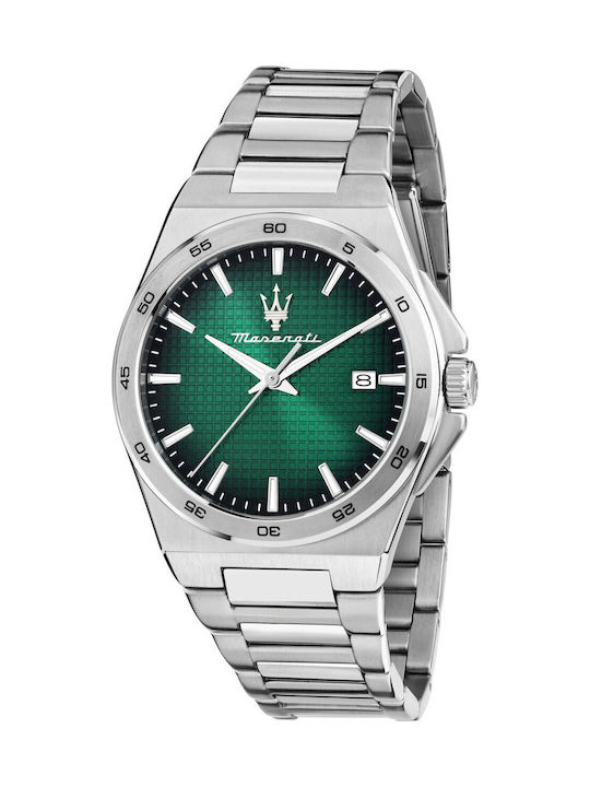 Maserati Men's Watch 40mm Battery with White Me...