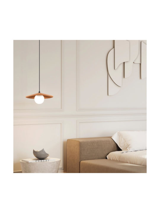 Zambelis Lights Pendant Light Orange with Socket G9