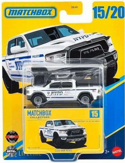 Mattel Matchbox Collectors - 2020 Ram Rebel Car Ram Rebel 1:64 For 3+ Years Old