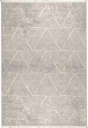 Koulis Carpets Bubbles Bt335 Modern Bedroom Rug Set Cream-Beige 3 Pieces