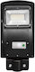 V-TAC Street Solar Light 6W 800lm Cold White 6000K with Remote Control IP65