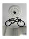 Black Wooden Bicycle Light Kids Room E27 55 X 35 Cm