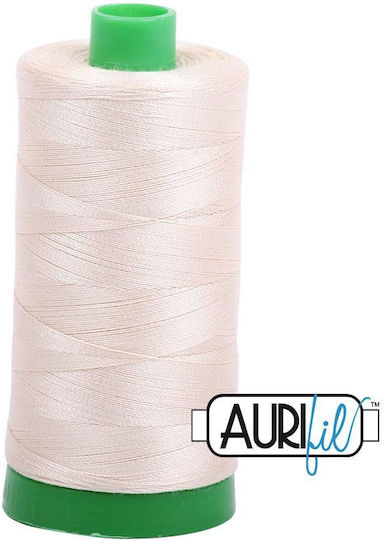 Aurifil Нишки За Шивашка Машина 40wt 1000м 100% Дълги Влакна Мако Египетски Памук