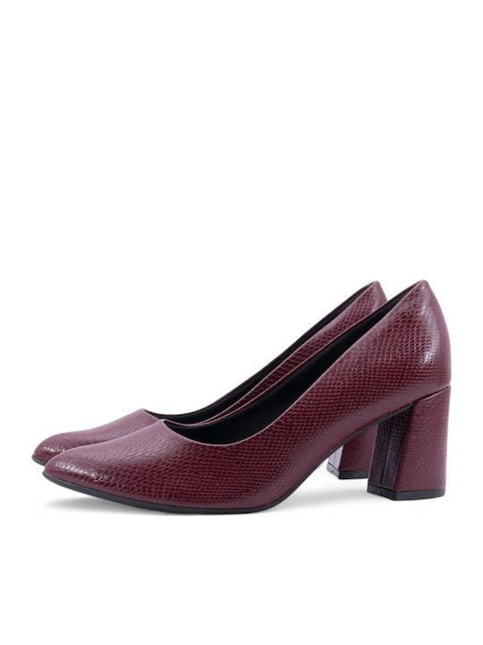 Piccadilly Pumps mit mittelhohem Absatz Burgund...