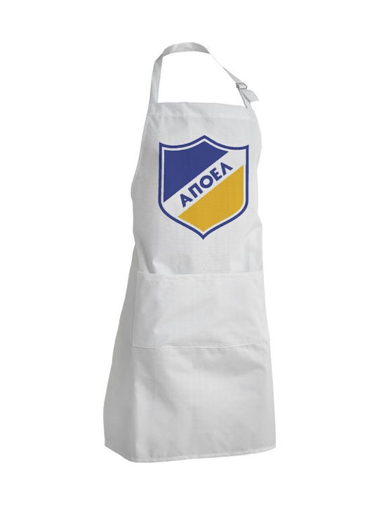 Koupakoupa Fc APOEL of Nicosia Apron White 22x40cm