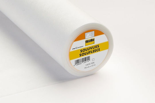 Водорастворим Стабилизатор За Бродерия 38 Г Бял Solufleece Vlieseline