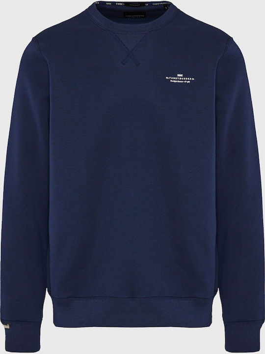Funky Buddha Sweatshirt Navy Blue FBM012-003-06...