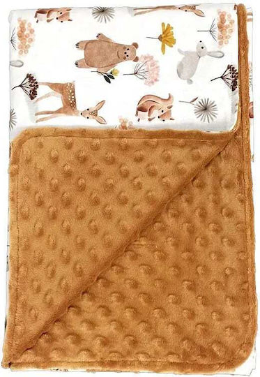 Baby Star Nursery Swaddling Blanket Forest Friends 75x100cm