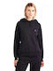 Women's Sweatshirt Hooded Black