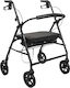 Mobiak Mighty Foldable Aluminum Walker Black
