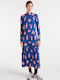 Blue Midi Dress