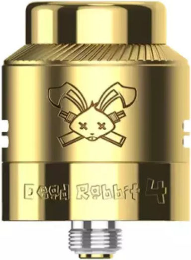 Hellvape Dead Rabbit 4 Rda 24 мм Златен