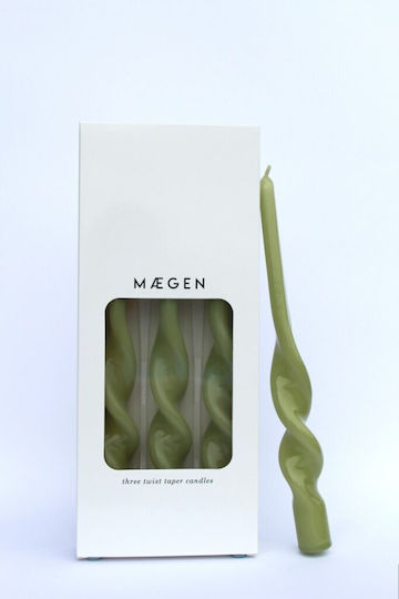 Maegen Κηροπηγίου Πράσινο 3τμχ Maegen Κηροπηγίου Πράσινο 3τμχ