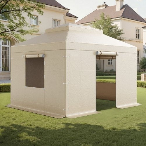 Vevor Gazebo Cover Beige 3.05x3.65m