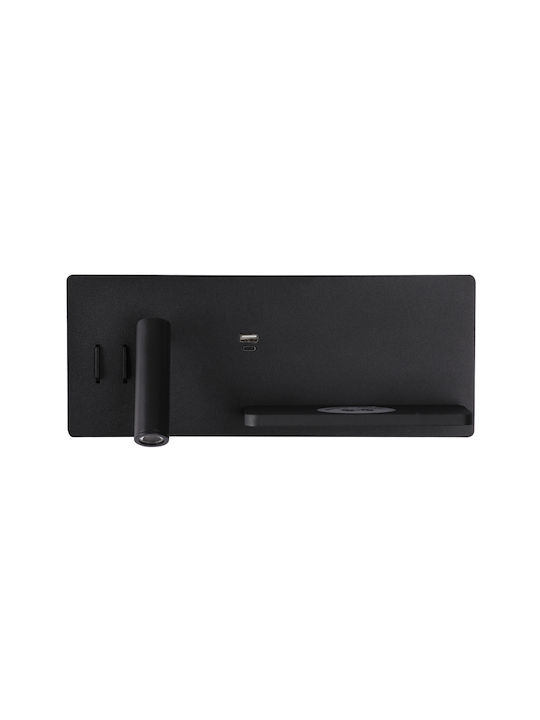 Zambelis Lights LED Warm White Spot in Black Color