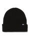Usual Cuff Beanie Beanie Knitted in Black color