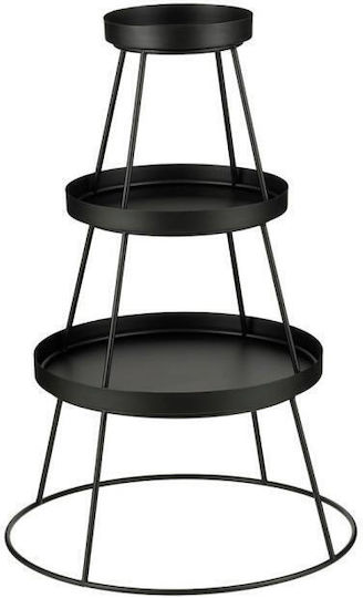 Atmosphera Διακοσμητικός Δίσκος Metallisch Rund 40x74.5cm 1Stück
