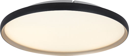 Zambelis Lights Plafonieră de Tavan 40 cm Neagră cu LED Integrat
