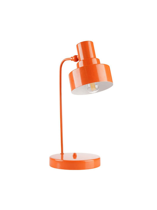 Opviq Office Lamp for Socket E27 in Orange Color