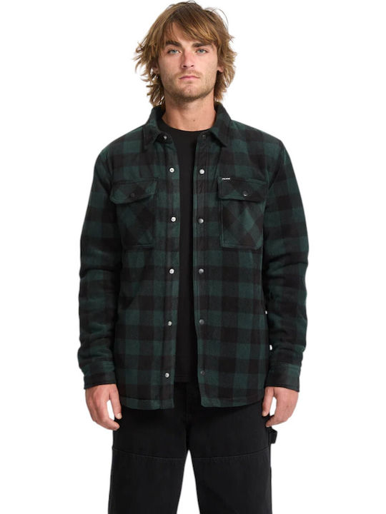 Bowered Fleece Μακρυμάνικo Overshirt Scarab