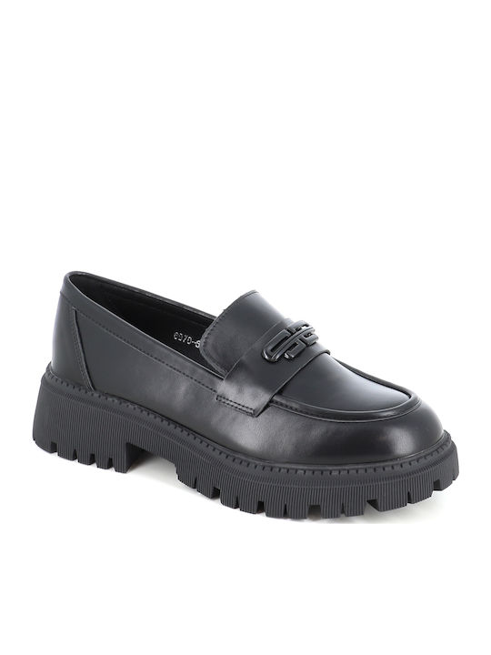 Дамски Loafers в Черен Цвят