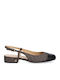 Flats Perla Flex Sling Flat Γόβες Μαύρες