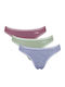 Βαμβακερά Damen Zeichenfolge 3Pack Bay Leaf Mint