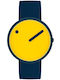 Picto Men's Watch 40mm Battery with Blue Fabric Strap