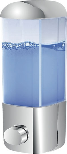 Dimitracas Wall Mounted Plastic Silver Dispenser 500ml