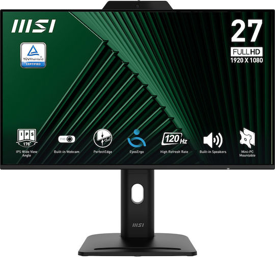 MSI PRO MP272PMG IPS Monitor 27" FHD 1920x1080 mit Reaktionszeit 4ms GTG