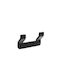 Dimitracas Double Wall-Mounted Bathroom Hook Silver