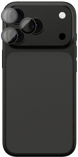 AmazingThing Προστασία Κάμερας Tempered Glass Γκρι για το iPhone 17 Pro, iPhone 17 Pro Max