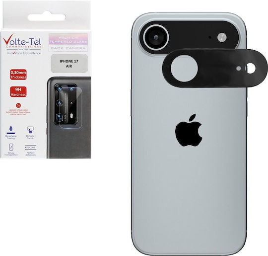 Volte-Tel Camera Protection Tempered Glass Black for the iPhone 17 Air