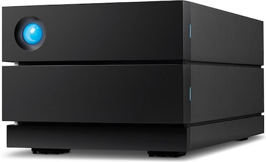 Lacie 2big RAID USB-C Външен HDD 48TB 2.5" Черен
