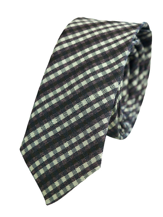 Makis Tselios Fashion Ανδρική Γραβάτα Μεταξωτή με Σχέδια