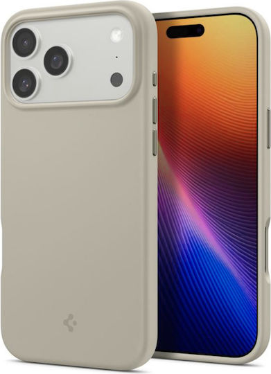 Spigen Silicone Fit MagSafe Back Cover Silicon Piatră (iPhone 17 Pro Max)